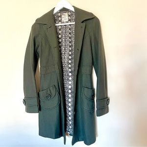 Anthropologie Tulle Wool Peacoat. Size S